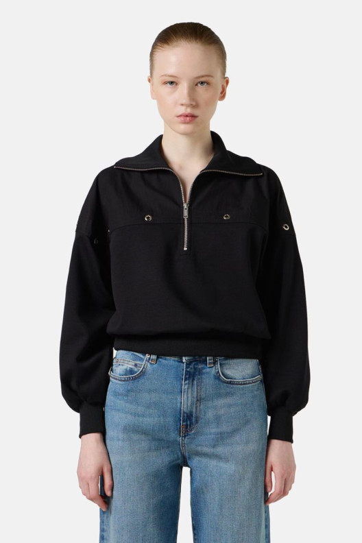 Пуловер E1116331 - 9000