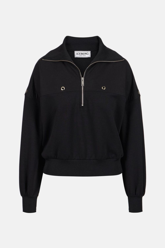 Пуловер E1116331 - 9000