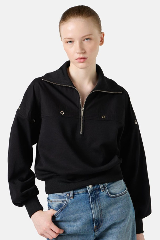 Пуловер E1116331 - 9000